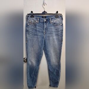 *2 For $40* True Religion Jennie High Rise Super T Super Skinny Jeans